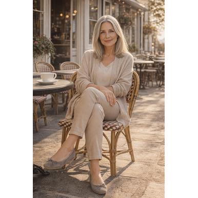 BALLERINAS GRAU HELLGRAU (GRIGIO CHIARO) |  | Artikelnummer: hellgrau-2