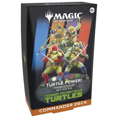 Magic the Gathering Teenage Mutant Ninja Turtles Commander Deck | Wizards of the Coast | Artikelnummer: 5010996351326