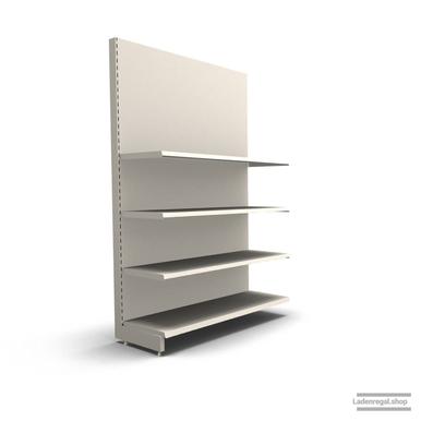 Ihr individuelles Wandregal | H 210 cm | B 125 cm | T 47 cm | 3 FB T 47 cm | RAL 9001 | Artikelnummer: AF-125-210-47-3-47-J