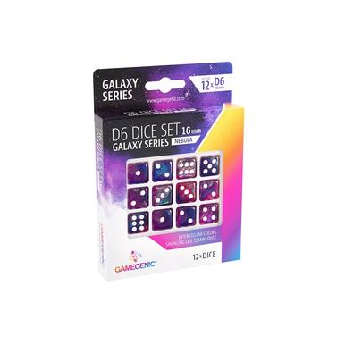 Galaxy Series - Nebula - D6 Dice Set 16 mm | GAMEGEN!C | Artikelnummer: 4251715405239