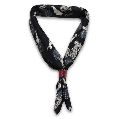 OBERWEIHER | Bandana + Leather Ring | Dragon Black | Artikelnummer: 6247-4104-3454