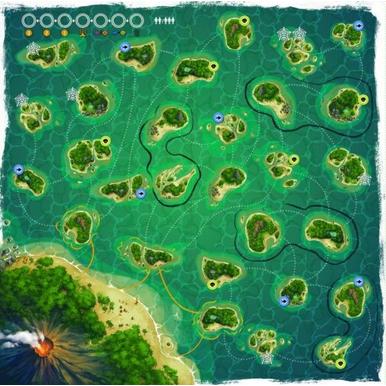 Polynesia - Spielplan Erweiterung | Erweiterung - Ludonova | Artikelnummer: 4015566602762