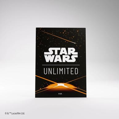 Star Wars: Unlimited - Art Sleeves - Card Back Orange | GAMEGEN!C  | Artikelnummer: 4251715417294