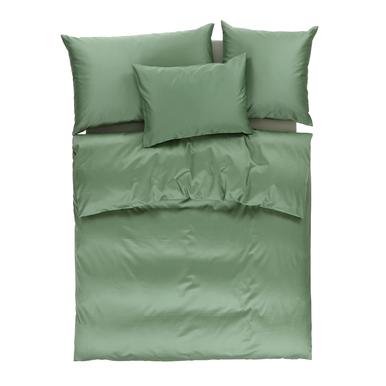 Satin Uni Bettwäsche kaktus | 40x70cm | Artikelnummer: 84.0303            