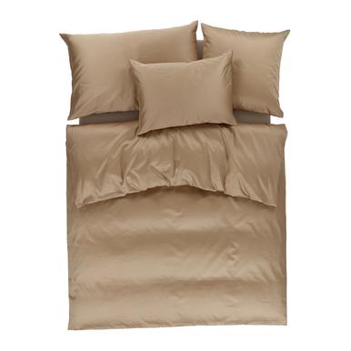 Satin Uni Bettwäsche beige | 65x100cm | Artikelnummer: 84.0008 beige        