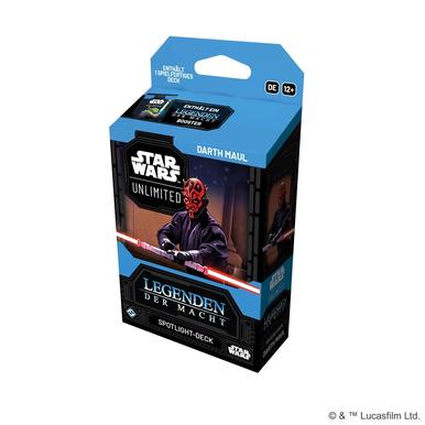Star Wars: Unlimited - Legenden der Macht Spotlight-Deck Darth Maul | Fantasy Flight Games | Artikelnummer: 841333132637