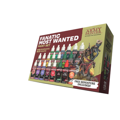 Army Painter Warpaints Fanatic Most Wanted Paint Set | Army Painter | Artikelnummer: 5713799807112