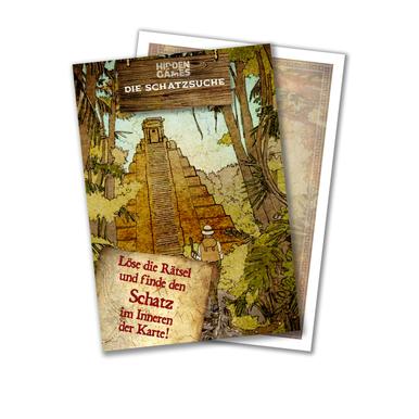 Hidden Games: Die Schatzsuche Rätselkarte |  | Artikelnummer: 4260686490366