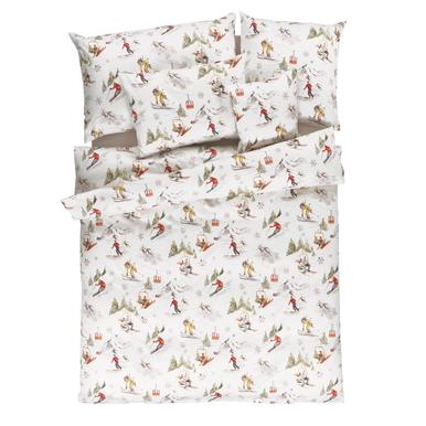 Satin Bettwäsche Winterplausch | 160x210cm | Artikelnummer: 50.373.13