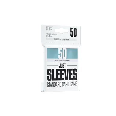 Just Sleeves – Standard Card Game Clear 66 x 92 mm Clear | Farbcode Grau - GAMEGEN!C | Artikelnummer: 4251715411308