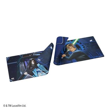 Star Wars: Unlimited - Double-Sided Game Mat - Jedi Luke Skywalker & Emperor Palpatine | GAMEGEN!C  | Artikelnummer: 4251715424513