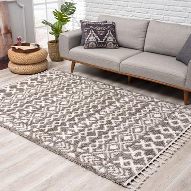 Pulpy Teppich 80 x 250 cm |  | Artikelnummer: pulpy-514-grey-80x250
