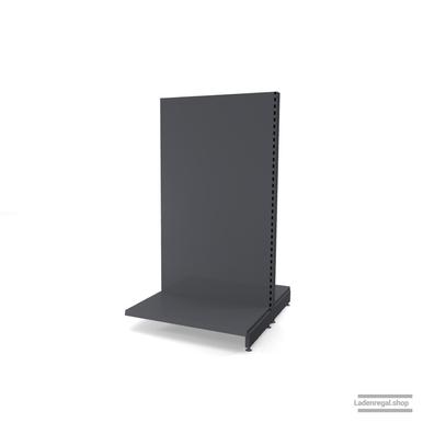 Ihr individuelles Gondelregal | H 180 cm | B 100 cm | T 2x 57 cm | 0 FB | RAL 7015 | Artikelnummer: AFGR-100-180-57-0-37-S