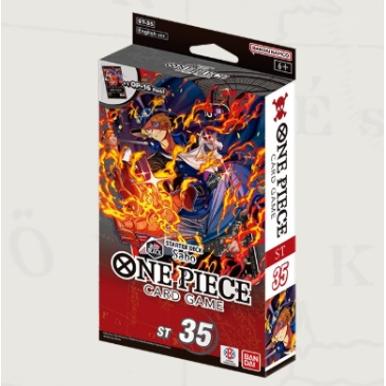 One Piece Card Game - Starter Deck - RED/BLACK Sabo - [ST-35] | Bandai Namco | Artikelnummer: 810199501055