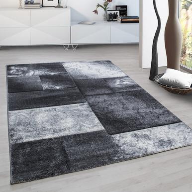 Hawaii 80 x 300 cm schwarz weiß grau |  | Artikelnummer: HAWAII803001710GREY
