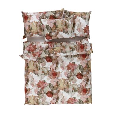 Feinsatin Bettwäsche Lara rot | 50x70cm | Artikelnummer: 10.250.01 rot            