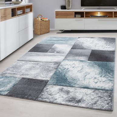 Hawaii 80 x 150 cm schwarz weiß blau |  | Artikelnummer: HAWAII801501710BLUE