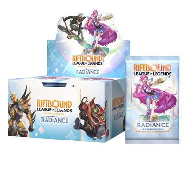 Riftbound League of Legends - Radiance Booster Display | UVS Games - voraussichtlich lieferbar ab Oktober 2026 | Artikelnummer: 0810155276201