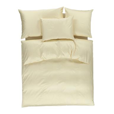 Satin Uni Bettwäsche creme | 160x210cm | Artikelnummer: 84.0088