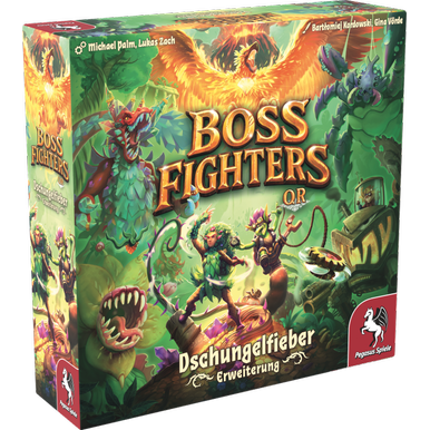 Boss Fighters QR: Dschungelfieber | Pegasus Spiele - Erweiterung | Artikelnummer: 4250231749179