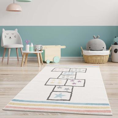 Anime Teppich 120 x 120 cm |  | Artikelnummer: anime-9397-cream-120x120