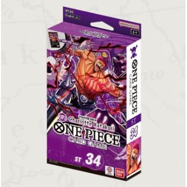 One Piece Card Game - Starter Deck - PURPLE Charlotte Katakuri - [ST-34] | Bandai Namco | Artikelnummer: 810199501024