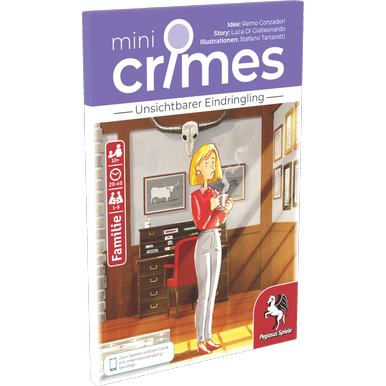 MiniCrimes - Unsichtbarer Eindringling | Pegasus Spiele | Artikelnummer: 4250231744174
