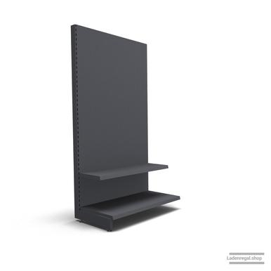 Ihr individuelles Wandregal | H 210 cm | B 100 cm | T 57 cm | 1 FB T 37 cm | RAL 7015 | Artikelnummer: AF-100-210-57-1-37-S