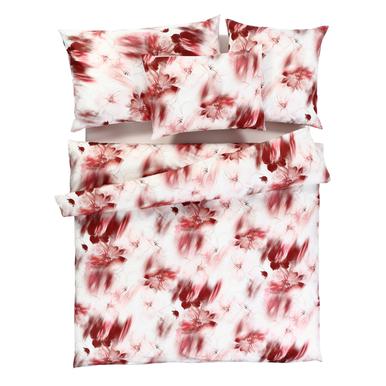 Feinsatin Bettwäsche Tia rot | 65x100cm | Artikelnummer: 50.380.01    