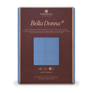 Fixleintuch Bella Donna jeansblau   | 180-200 x 200-220 cm | Artikelnummer: 037 19 0211 