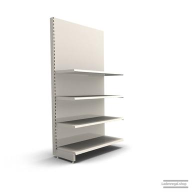 Ihr individuelles Wandregal | H 210 cm | B 100 cm | T 47 cm | 3 FB T 47 cm | RAL 9001 | Artikelnummer: AF-100-210-47-3-47-J
