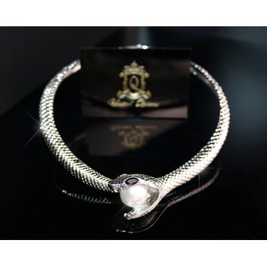 Halskette / Necklace | Pearls Snake | Artikelnummer: 1241-3577-0007-1