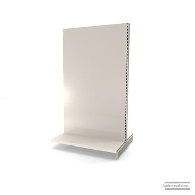 Ihr individuelles Gondelregal | H 210 cm | B 125 cm | T 2x 47 cm | 0 FB | RAL 9001 | Artikelnummer: AFGR-125-210-47-0-37-J