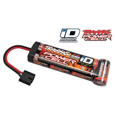 POWER CELL 3000MAH 8,4V 7Z NIMH STICK TRAXXAS ID-STECKER | NiMh Akku für Traxxas. | Artikelnummer: TRX2923X