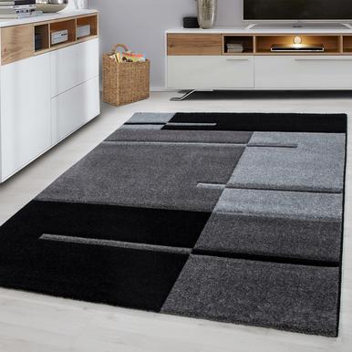 Hawaii 200 x 290 cm schwarz grau |  | Artikelnummer: HAWAII2002901310GREY