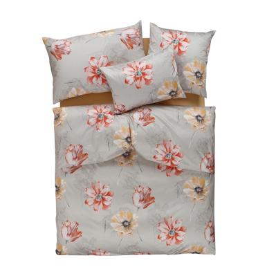 Feinsatin Bettwäsche Smilla orange | 160x210cm | Artikelnummer: 50.298.12 orange