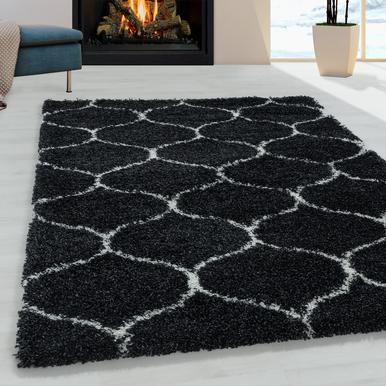 Salsa Hochflorteppich 160 x 160 cm anthrazit |  | Artikelnummer: SALSA1601603201ANTHRAZIT