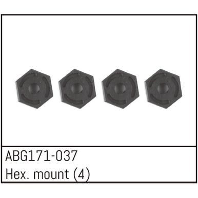 Absima Hex Wheel Hubs (4)  | z.b. für :Absima Truggy First Step   | Artikelnummer: ABG171-037