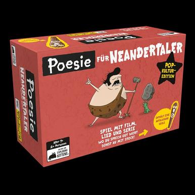 Poesie für Neandertaler: Popkultur-Edition | Exploding Kittens | Artikelnummer: 0810083048635