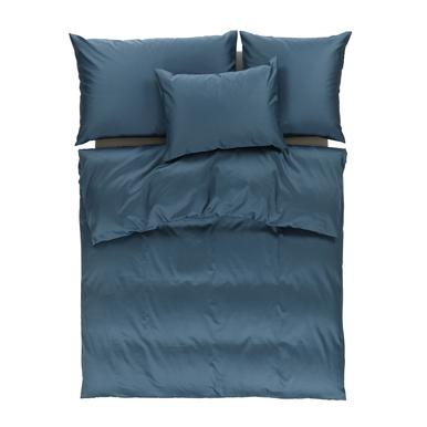 Satin Uni Bettwäsche petrol | 240x240cm | Artikelnummer: 84.0333      