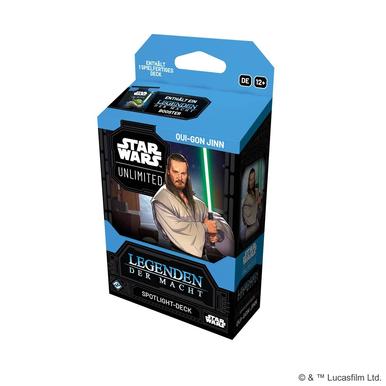Star Wars: Unlimited - Legenden der Macht Spotlight-Deck Qui-Gon Jinn | Fantasy Flight Games | Artikelnummer: 841333132590