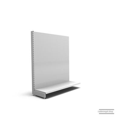 Ihr individuelles Wandregal | H 160 cm | B 125 cm | T 47 cm | 0 FB | RAL 7035 | Artikelnummer: AF-125-160-47-0-37-L