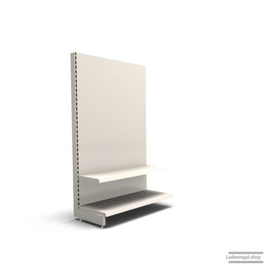 Ihr individuelles Wandregal | H 180 cm | B 100 cm | T 47 cm | 1 FB T 37 cm | RAL 9001 | Artikelnummer: AF-100-180-47-1-37-J