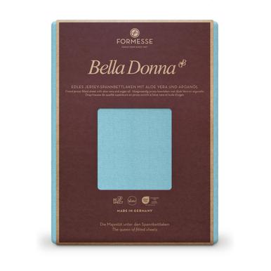 Fixleintuch Bella Donna helltürkis | 180-200 x 200-220cm | Artikelnummer: 037 19 0518