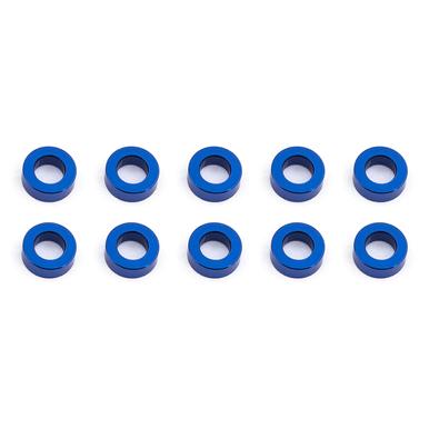 Team Associated Ballstud Washers, 5.5x2.0 mm, blue aluminum |  | Artikelnummer: AE31383