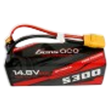 Gens ace Bashing LiPo 4S 14.8V-5300-60C (XT90) 139x46x50mm | z.b. Traxxas Maxx | Artikelnummer: GE3-5300-4X9-60