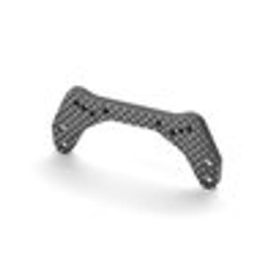 XRAY 322084 - XB2 Tuning Carbon Dämpferbrücke - vorne - 4.0mm - FLACH |  | Artikelnummer: XR322084