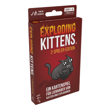 Exploding Kittens: 2-Spieler-Edition | Exploding Kittens | Artikelnummer: 0810083041834