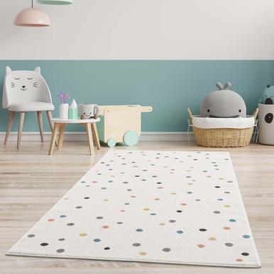 Anime Teppich 160 x 160 cm |  | Artikelnummer: anime-9396-cream-160x160