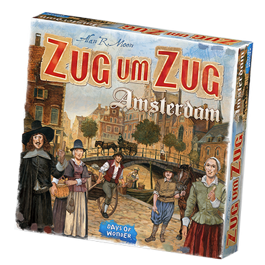 Zug um Zug - Amsterdam | Days of Wonder | Artikelnummer: 0824968203637